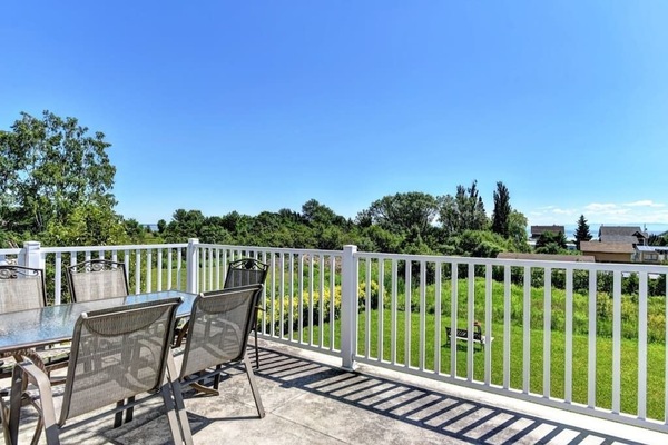 Gallery and backyard