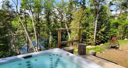 Hôtel à la maison - Chalet la Carpe, Spa et Lac