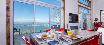 Hôtel à la maison - L'Horizon, spa et fleuve