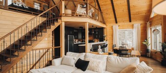 Hôtel à la maison - Chalet du bois, Spa et Vue