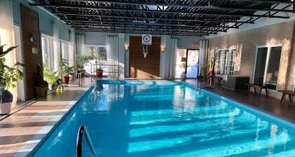 Le CĂ©leste 117âVue sur le Mont-Ste-Anne et piscine