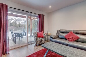 TV - Hôtel à la maison - Le Harfang des neiges et ski (Potton)