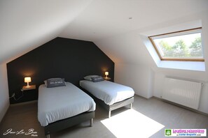 5 bedrooms, in-room safe, iron/ironing board, free WiFi