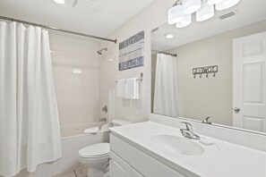 Hair dryer, towels