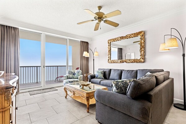 TV, table tennis - Official Majestic Beach Resort - T2 2308 - Large 2BR 2BA - Sleeps 6 (Panama City Beach)