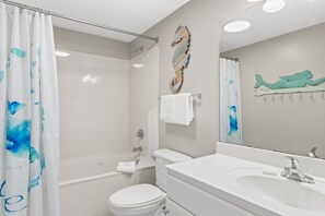 Hair dryer, towels