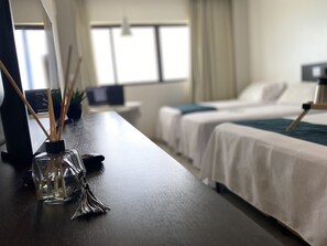 Suite | Premium bedding, in-room safe, desk, laptop workspace - Ritz Suítes Flat de Temporada beira mar (Maceió)