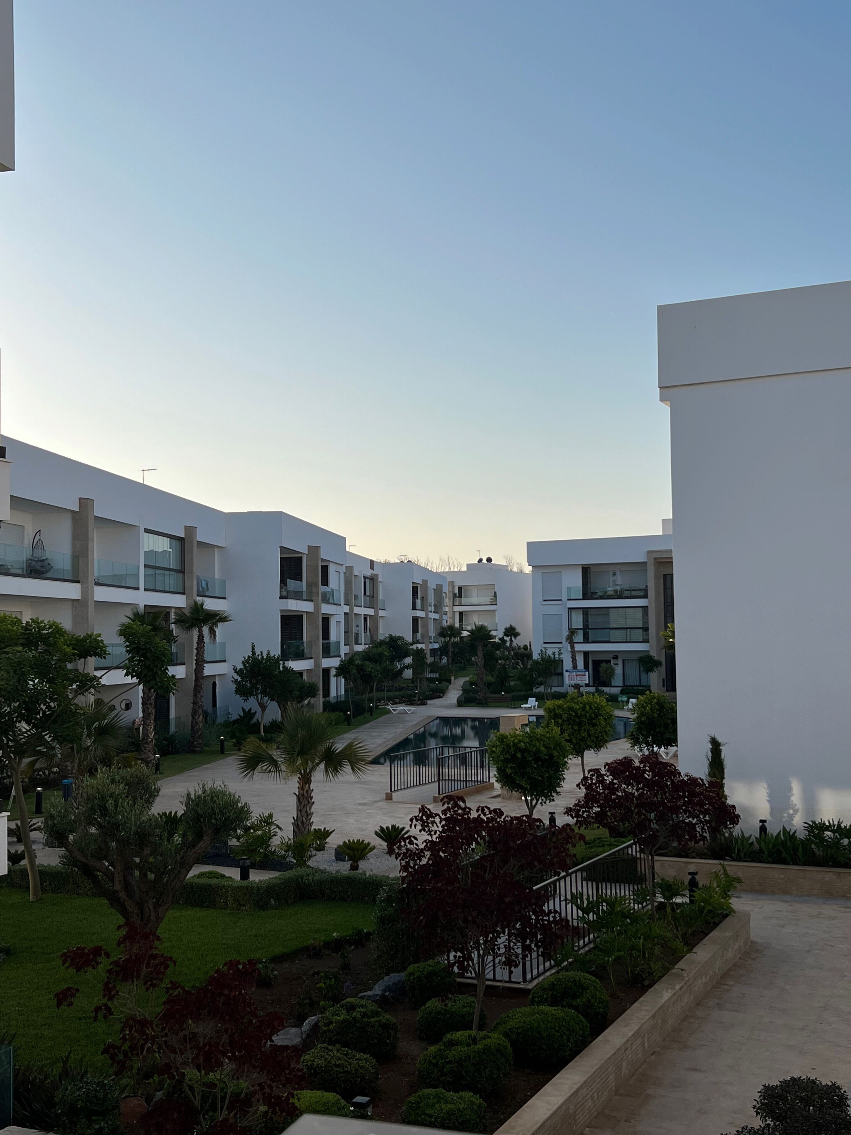 Enceinte de l’hébergement