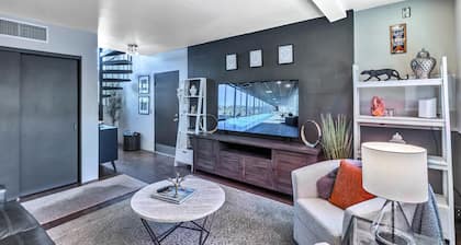 Modern Loft with Lush Garden and Spa in Historic Sam Hughes Neighborhood U of AZ