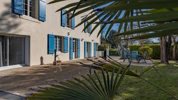 Voorkant van accommodatie