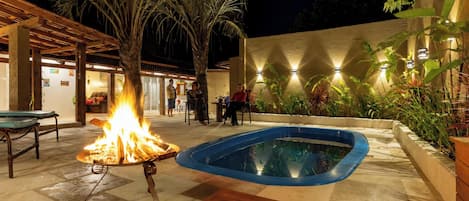 Casa Premium, acceso a la alberca | Terraza o patio
