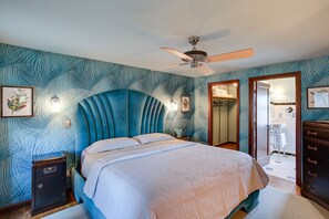 2 chambres, fer et planche à repasser, Wi-Fi, draps fournis