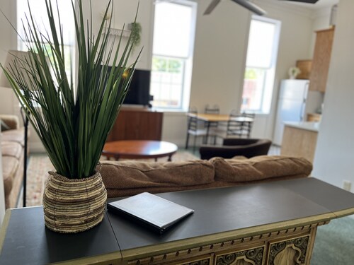 Brickhaven Loft on Historic Main Street - walk to Spring River, State Park, more