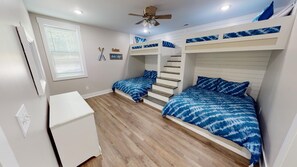 4 chambres, Wi-Fi, literie fournie