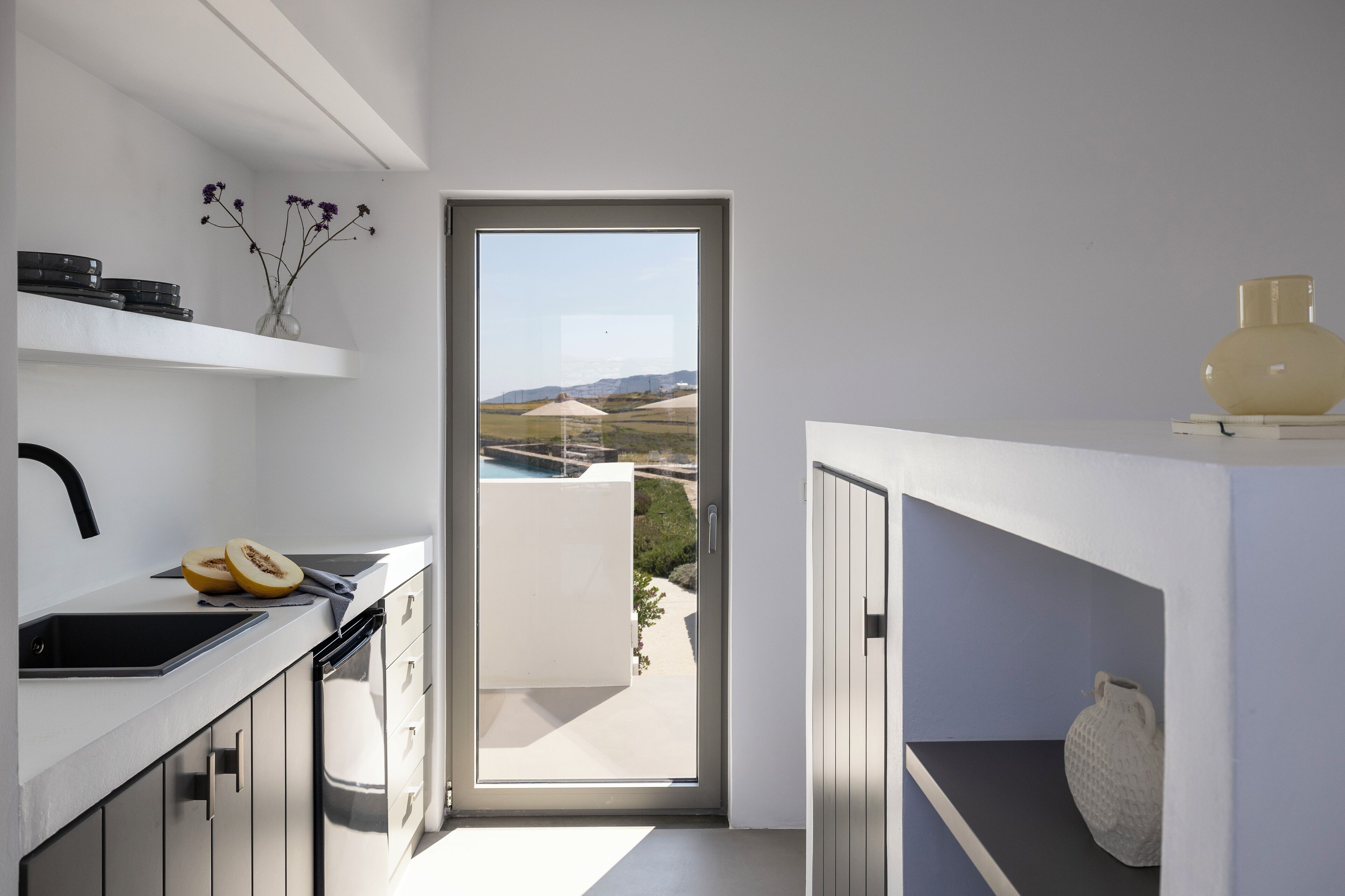 Superior Suite, Sea View | Private kitchen | Mini-fridge, stovetop, espresso maker, electric kettle