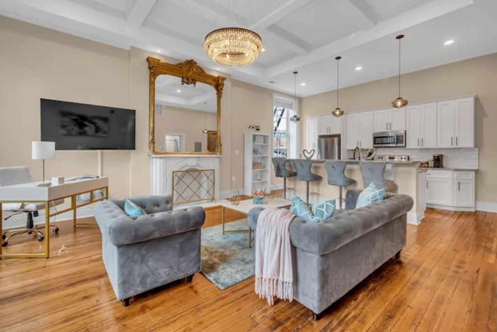 Área de sala de estar