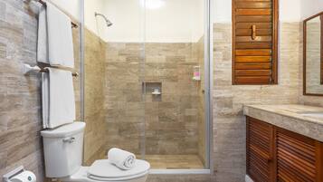 Traditional Townhome | Bathroom | Hair dryer