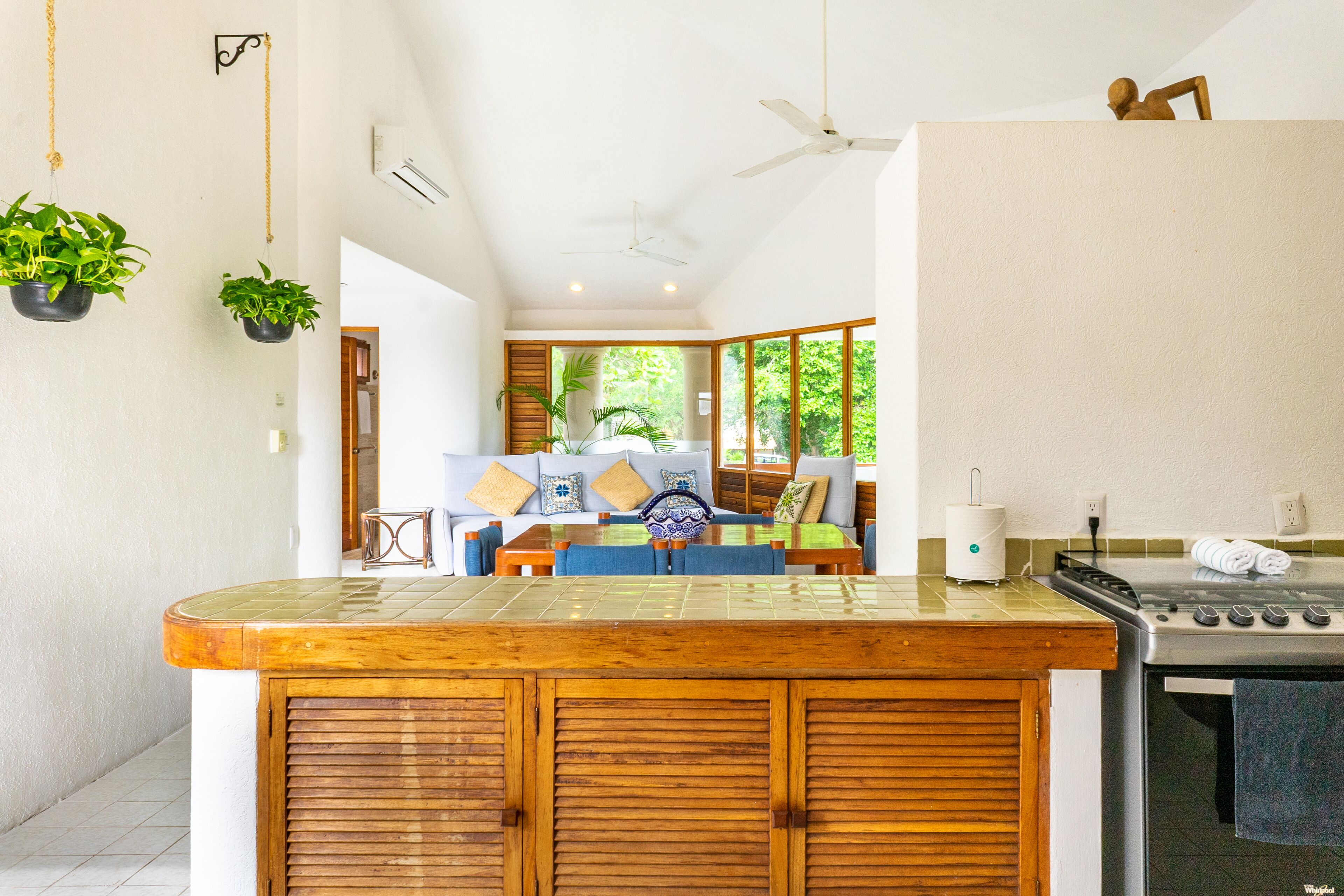 Traditional Townhome | Private kitchen