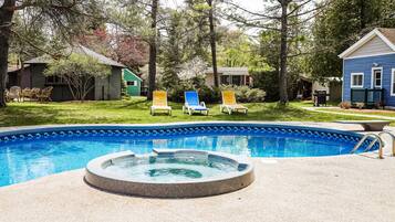 Una piscina climatizada