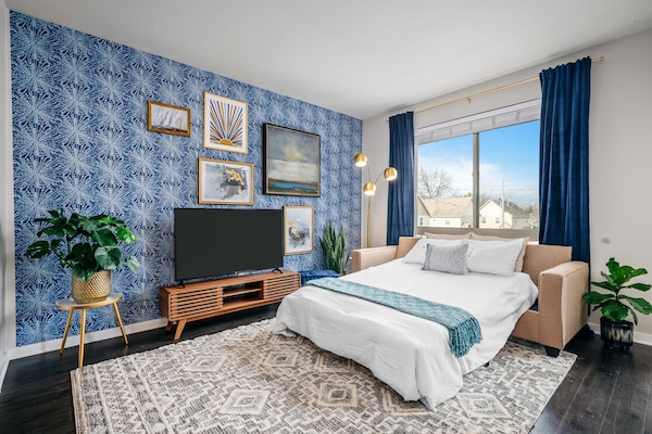 1 Schlafzimmer, Bügeleisen/Bügelbrett, WLAN, Bettwäsche