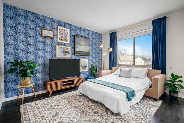 1 Schlafzimmer, Bügeleisen/Bügelbrett, WLAN, Bettwäsche