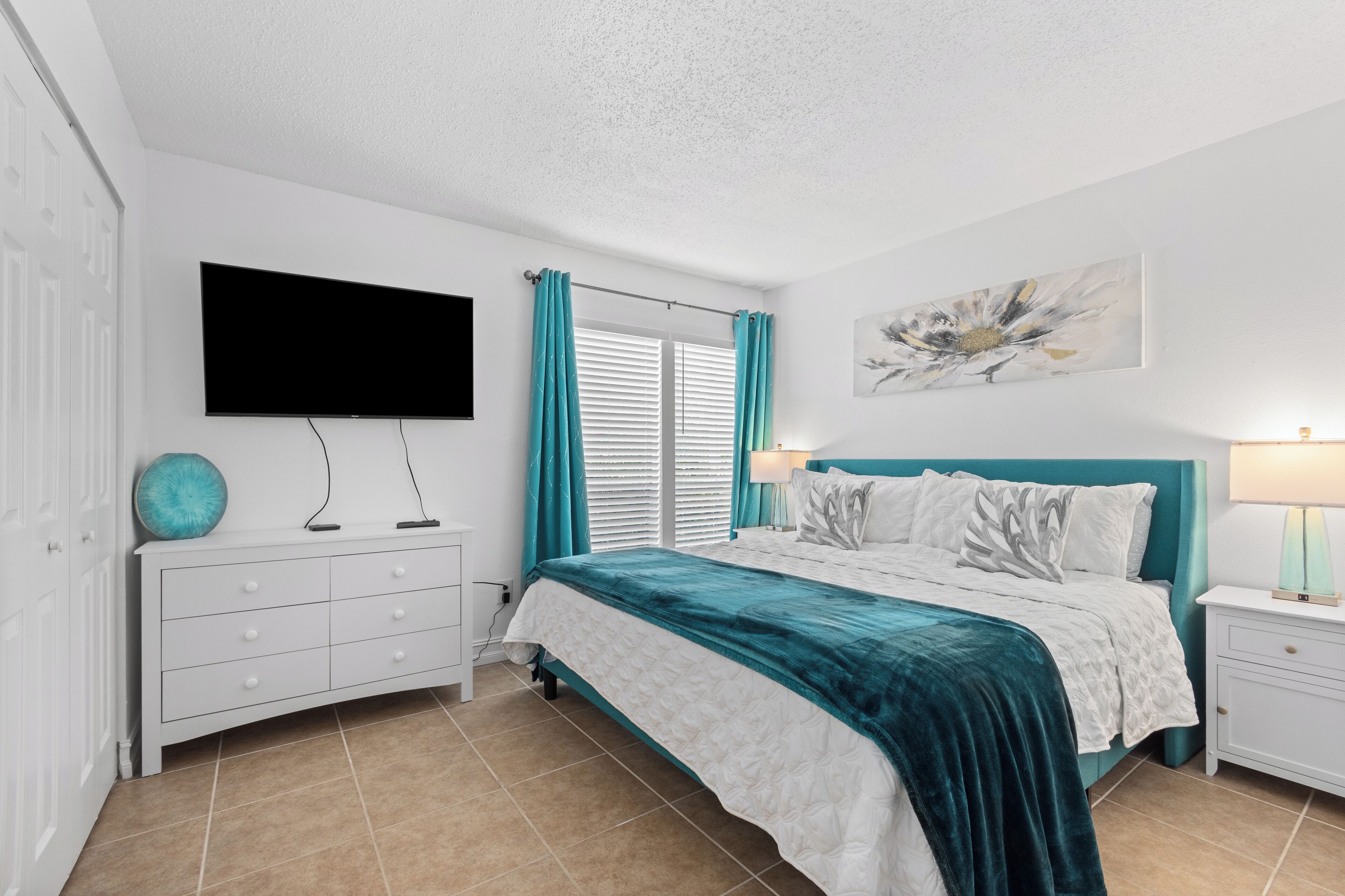 2 bedrooms, iron/ironing board, travel crib, WiFi