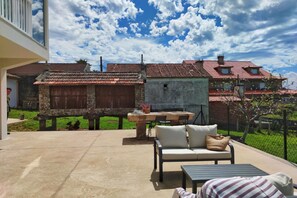 Outdoor dining - Desconectaengalicia Casa A de Lola (Sanxenxo)