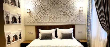 Deluxe-Zimmer | Minibar, Schreibtisch, schallisolierte Zimmer, kostenloses WLAN