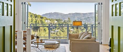 TV connectée, cheminée