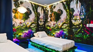 10 habitaciones, tabla de planchar con plancha, wifi y ropa de cama