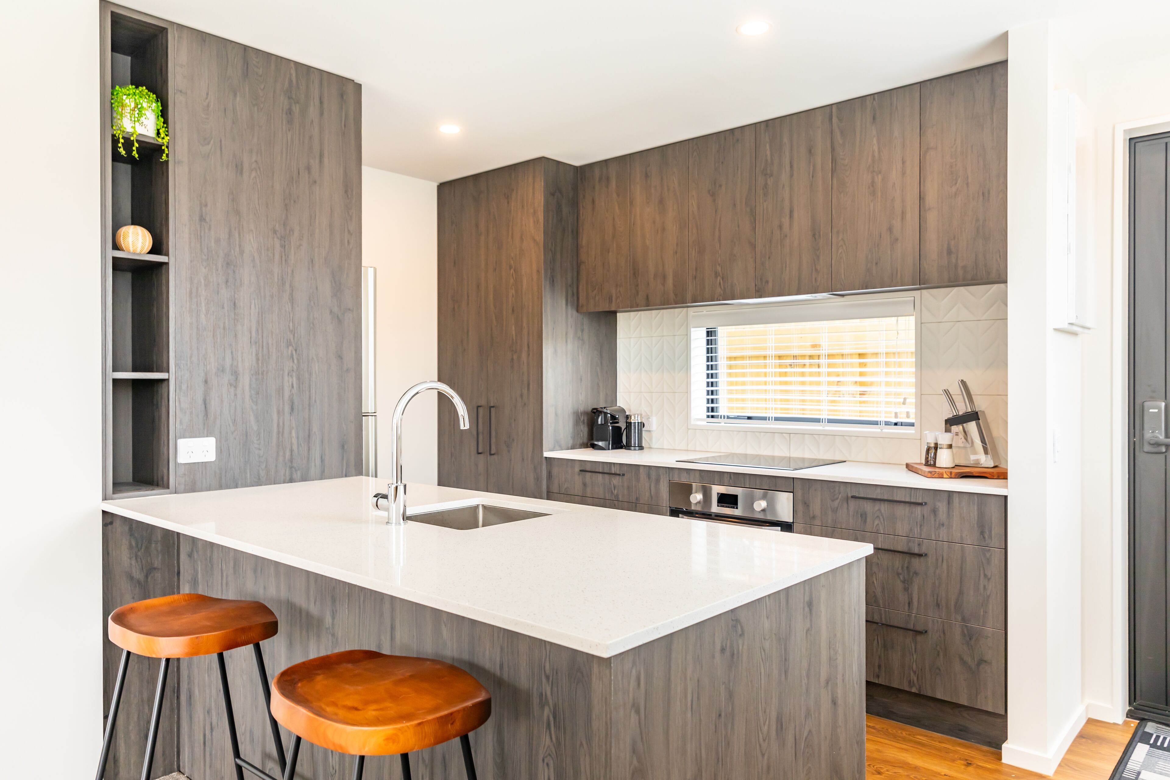 Microwave, oven, dishwasher, toaster