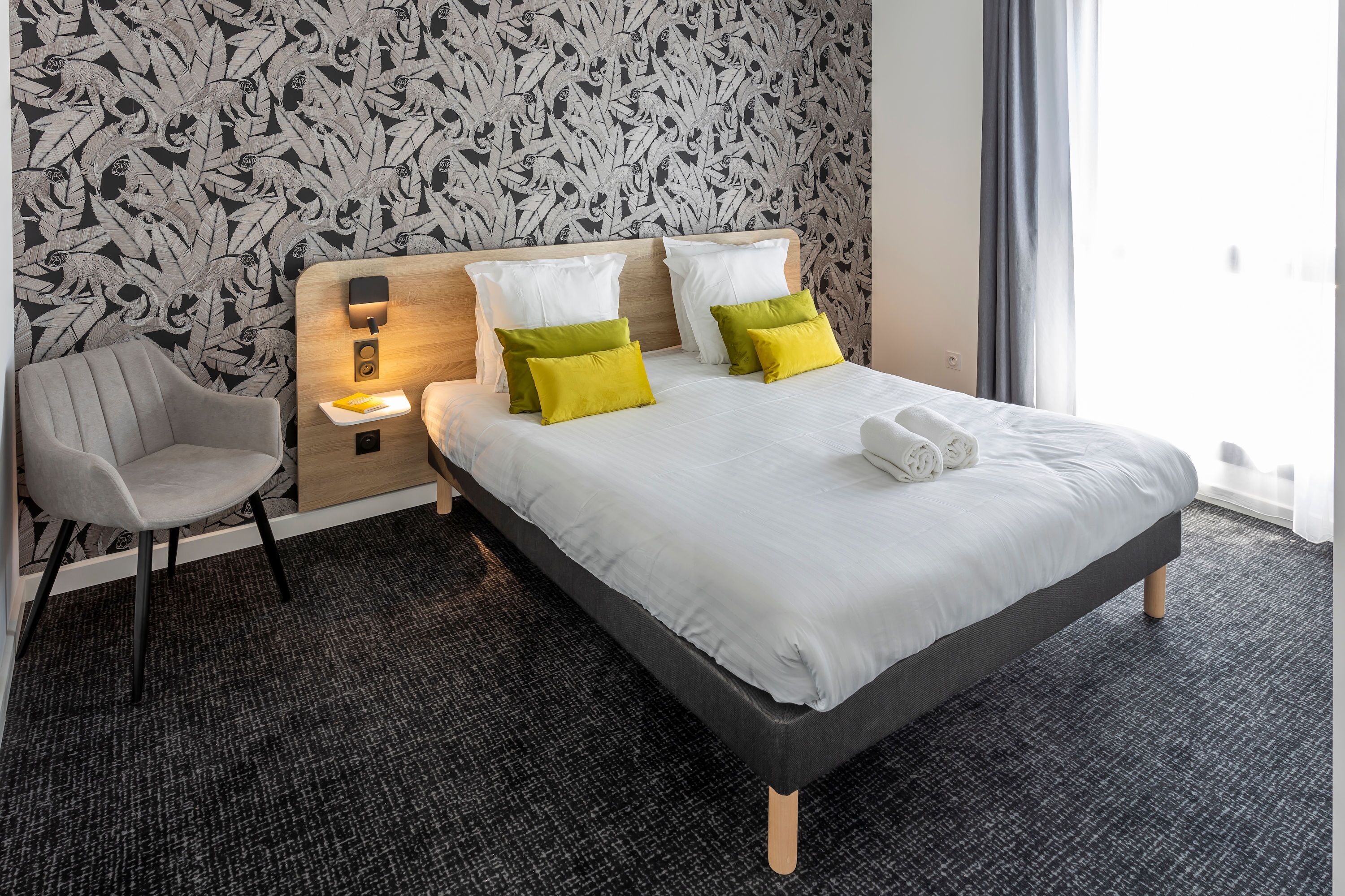 1 chambre, Wi-Fi gratuit, draps fournis