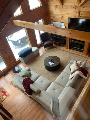 Televisor intel·ligent i llar de foc 