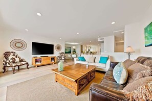 Flat-screen TV, offices