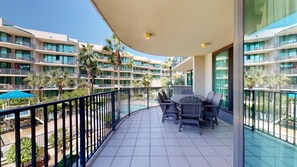 Condo, Multiple Beds, Balcony, Pool View | Property grounds - 3br/3ba w/ Lazy River & Slide Sleeps 8 (Orange Beach)