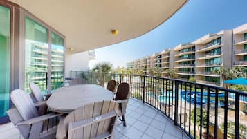 Condo, Multiple Beds, Balcony, Pool View | Property grounds