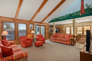 TV, foosball - Off Crew-Oceanfront, pool, hot tub, private walkway to the beach, game room, ocean views! (Corolla)