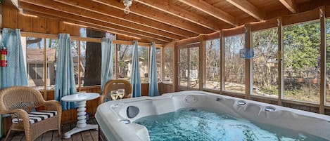 Bubbelpool inomhus