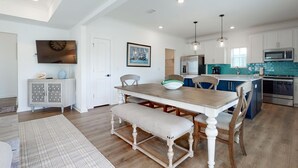 House, Multiple Beds, Balcony, Garden View | Private kitchen - Stunning 3br/2.5ba, Pet Friendly, Sleeps 12 (Orange Beach)