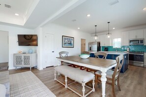 House, Multiple Beds, Balcony, Garden View | Private kitchen | Fridge, microwave, oven, stovetop - Stunning 3br/2.5ba, Pet Friendly, Sleeps 12 (Orange Beach)
