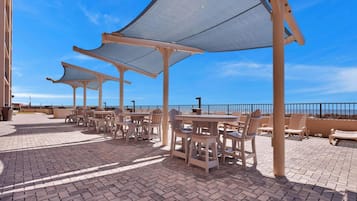 Condo, Multiple Beds, Balcony, Ocean View | Outdoor dining