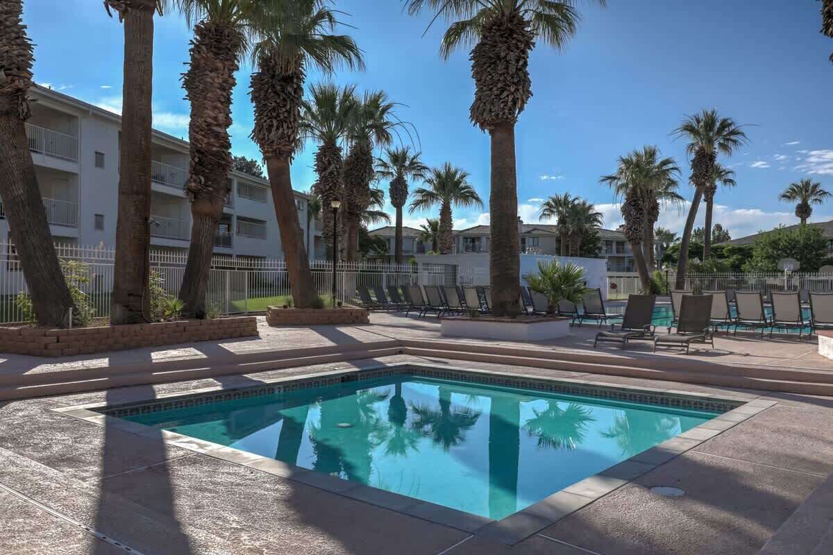 Indoor pool, a heated pool