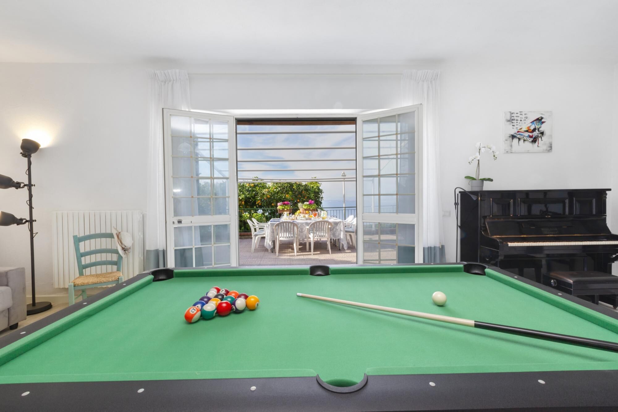 Villa, para fumadores | Interior