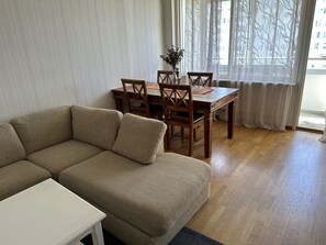 Apartment, Multiple Beds | Living area - 3 Room Apartment in Solna (Solna)