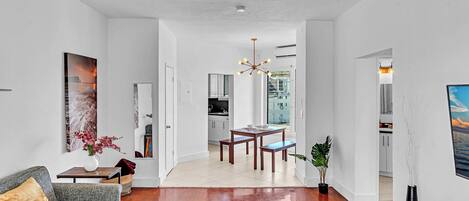 Basic Apartment, 1 Queen Bed with Sofa bed | Living area | TV, streaming services