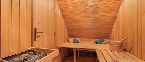 Familienhaus, Mehrere Schlafzimmer, 2 BĂ€der (Kunstek Farmhouse With Sauna) | Sauna