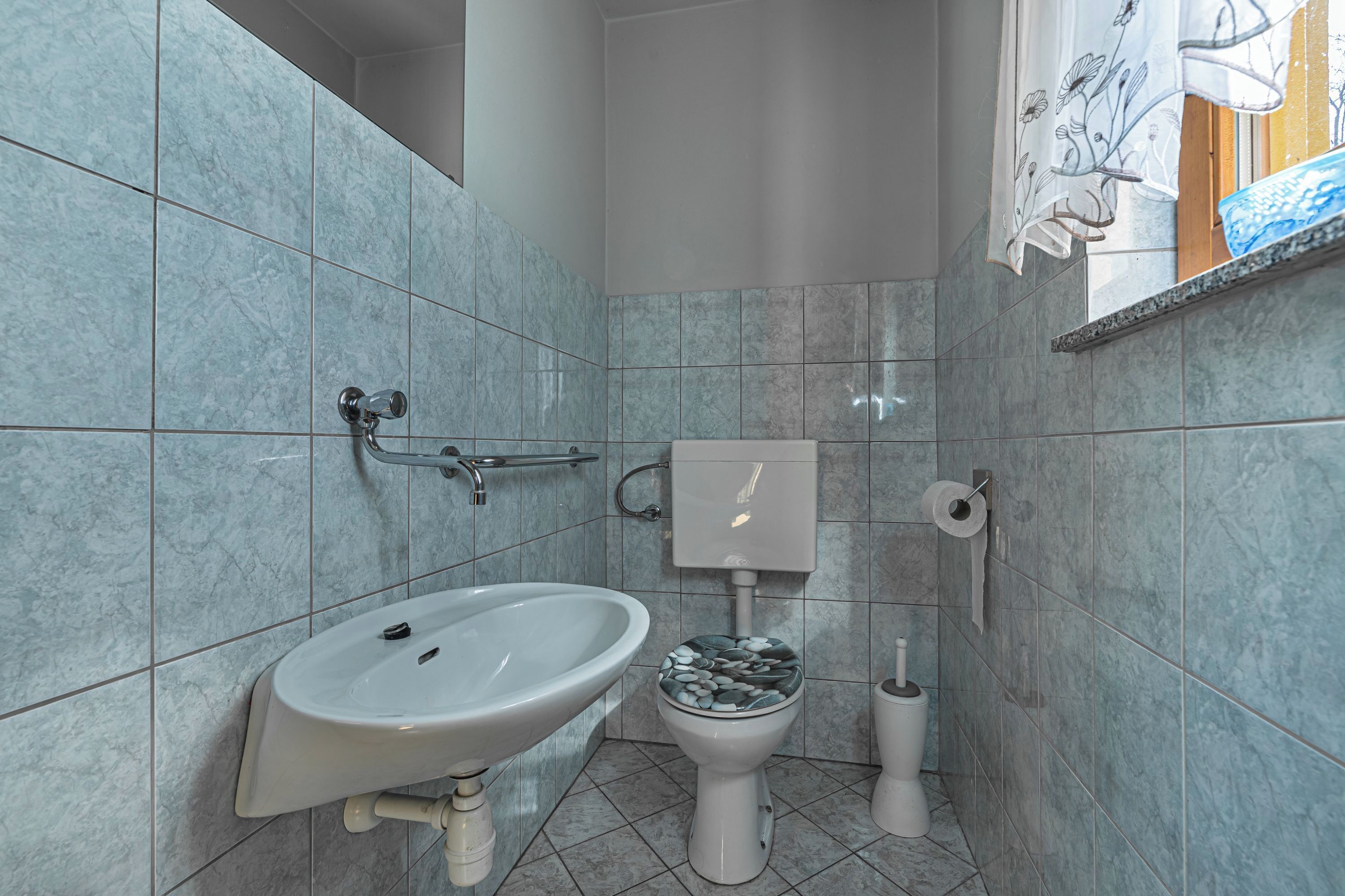 Family House, Multiple Bedrooms, 2 Bathrooms (Kunstek Farmhouse With Sauna) | Bathroom | Shower, hair dryer, towels, soap