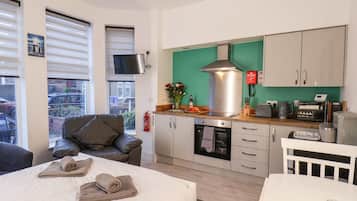 Casa de campo | Cozinha privada | Geladeira, chaleira elétrica, torradeira