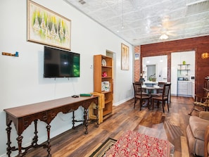 House, Multiple Beds, Kitchen | Living area | TV
