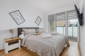 1 quarto, roupa de cama
